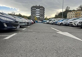 El Ayuntamiento de Pasaia amplía las plazas de aparcamiento libre en el parking de Luzuriaga en Antxo