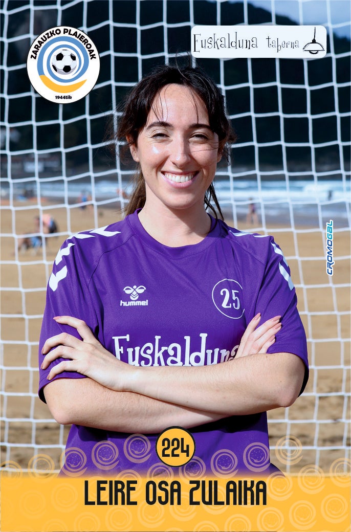 Los Playeros de Zarautz estrenan su primer álbum de cromos