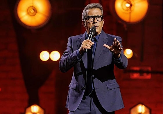 Andreu Buenafuente durante uno programa de 'Futuro imperfecto'.