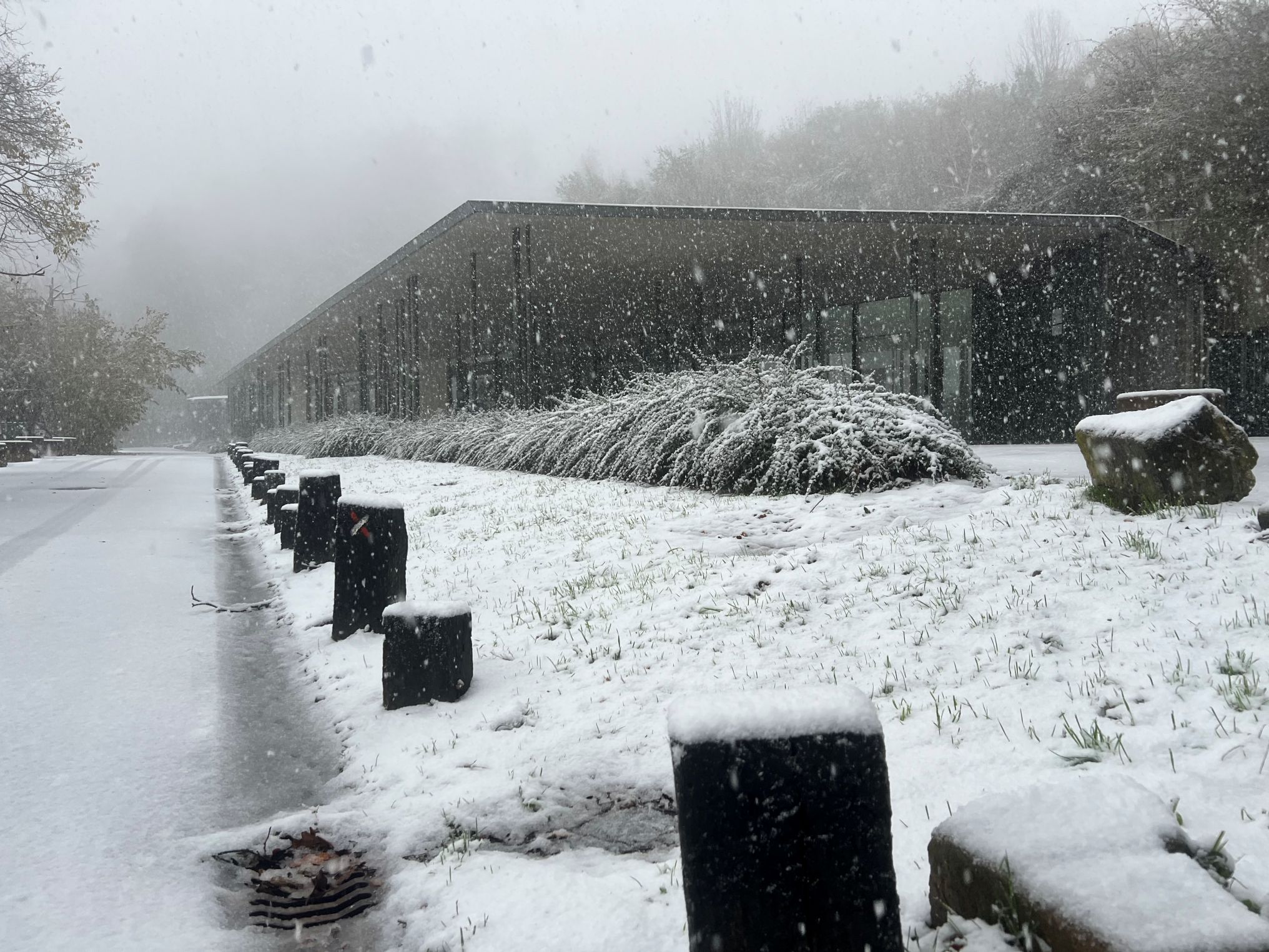 Primeras imágenes de postal en las cimas de Urola Garaia