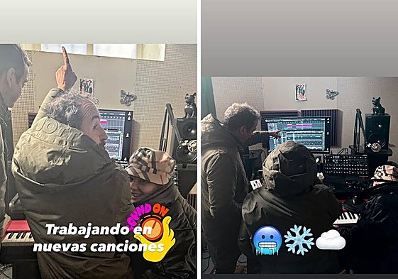 Imágenes colgadas por el grupo en sus redes sociales.