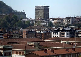 Vista general de viviendas en San Sebastián.