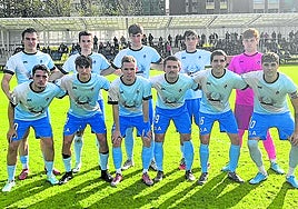 Once inicial en Portugalete, donde el empate se esfumó en el descuento.