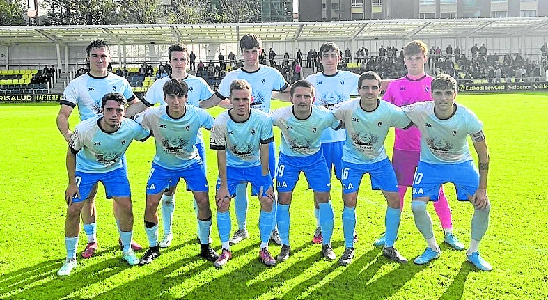 Once inicial en Portugalete, donde el empate se esfumó en el descuento.
