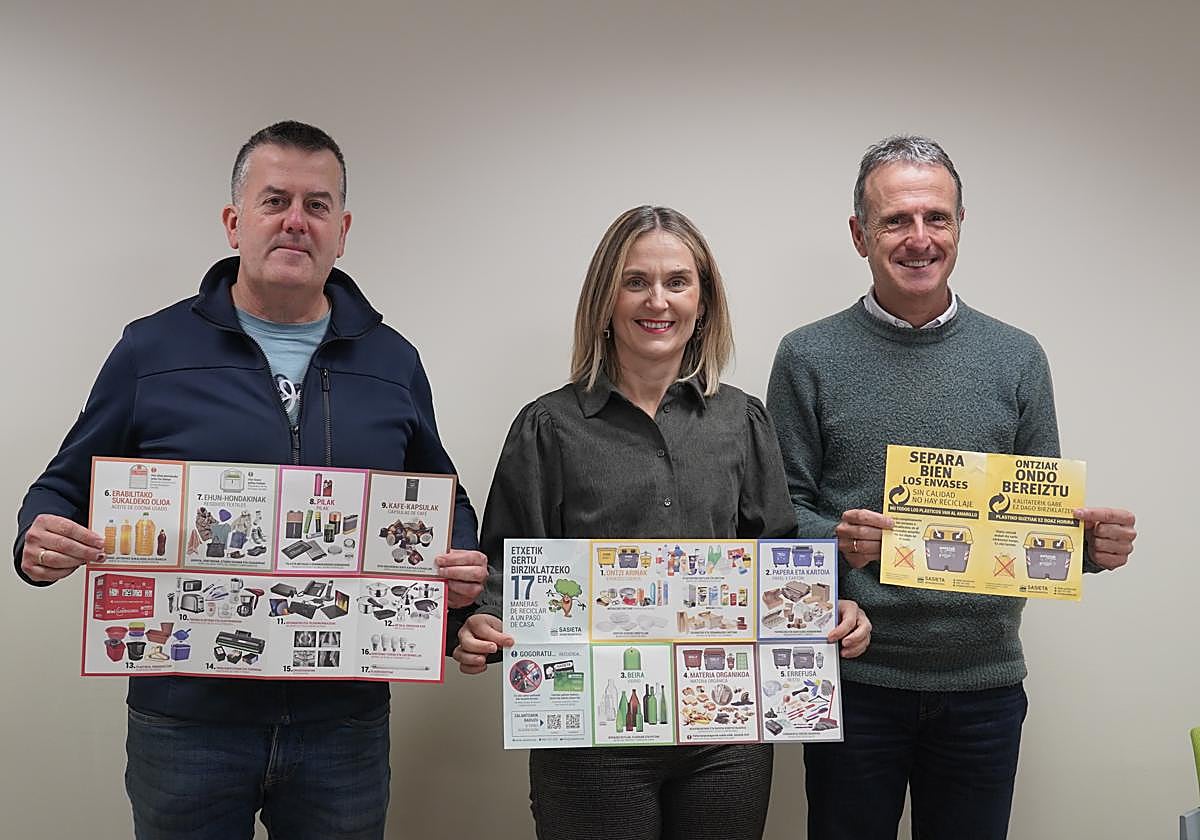 «La diferencia entre reciclar y no reciclar se decide en casa, en veinte segundos» explican desde Sasieta