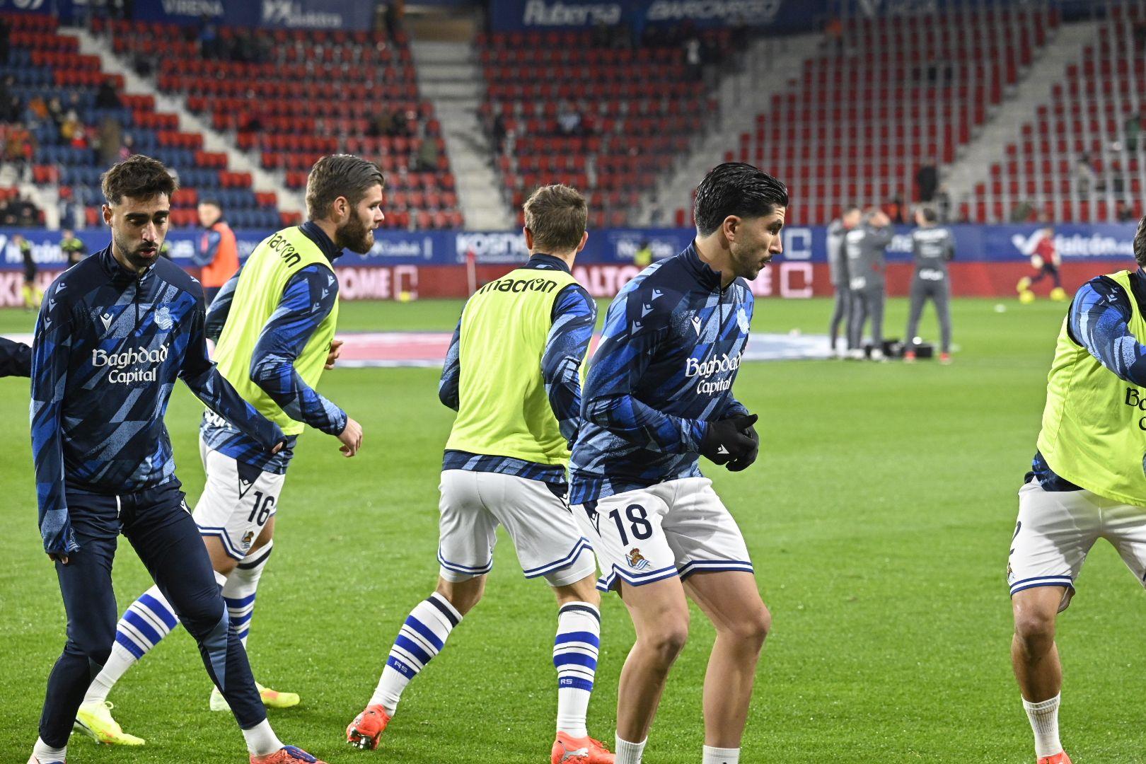 Las mejores imágenes del Osasuna - Real Sociedad