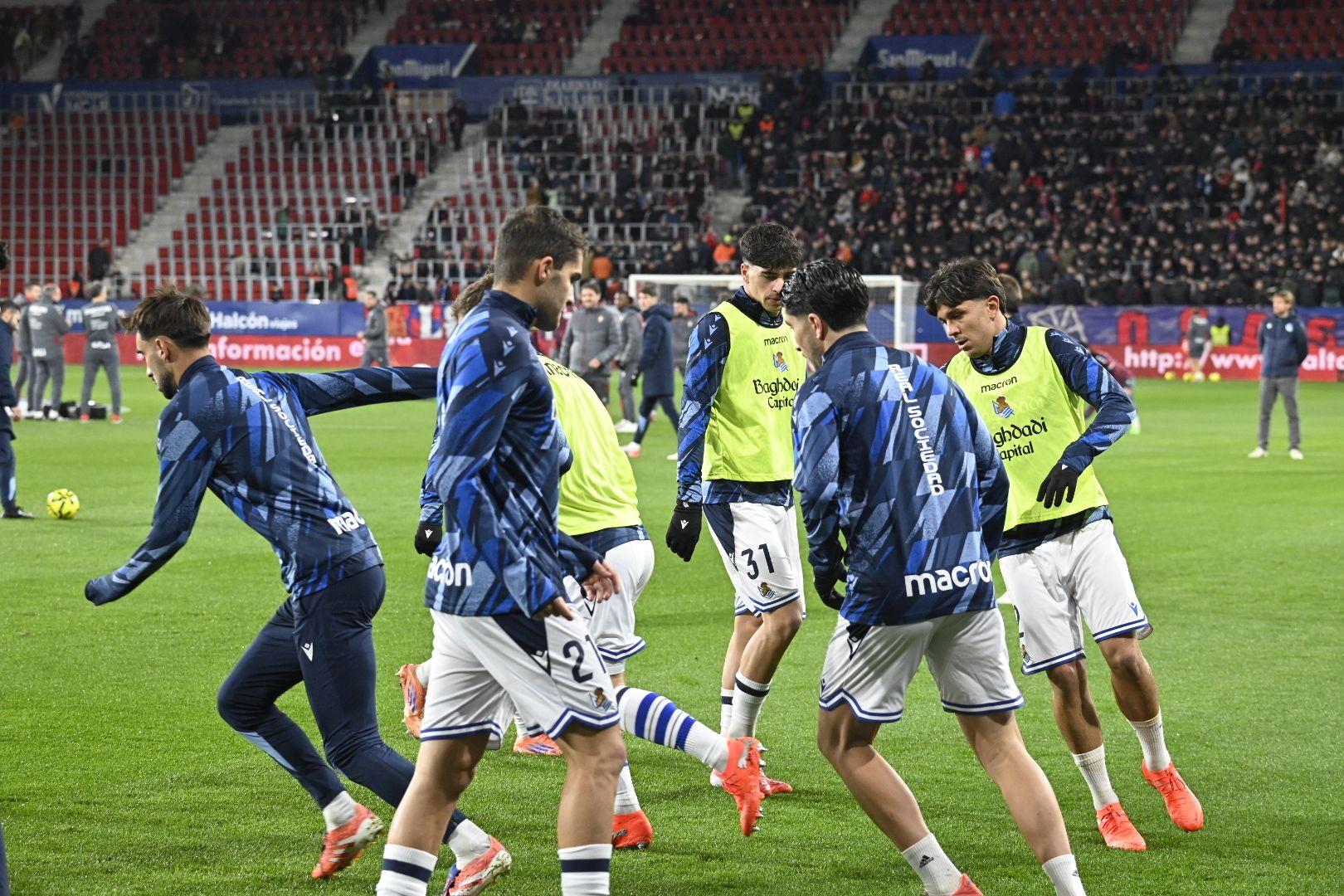 Las mejores imágenes del Osasuna - Real Sociedad