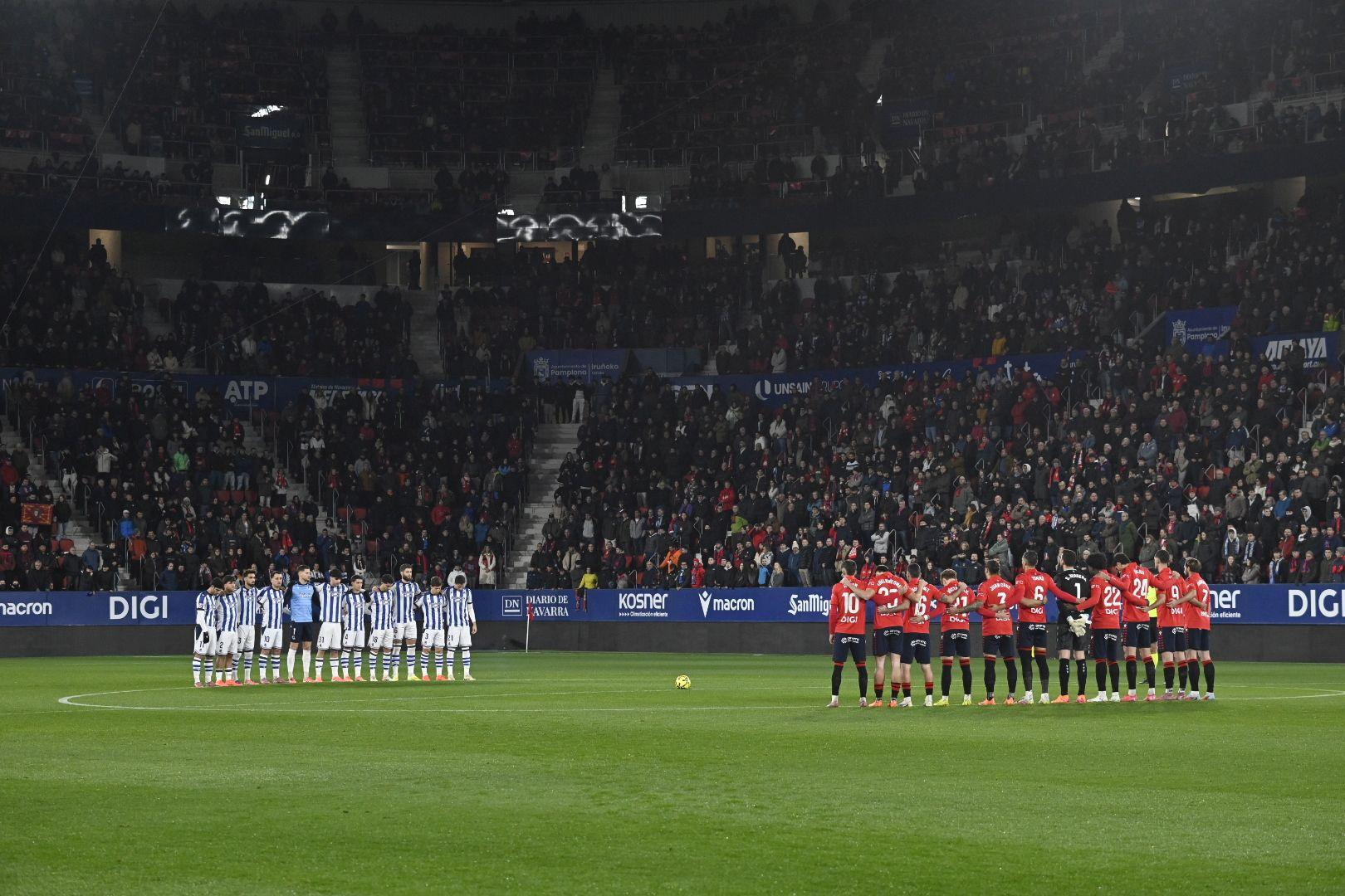 Las mejores imágenes del Osasuna - Real Sociedad