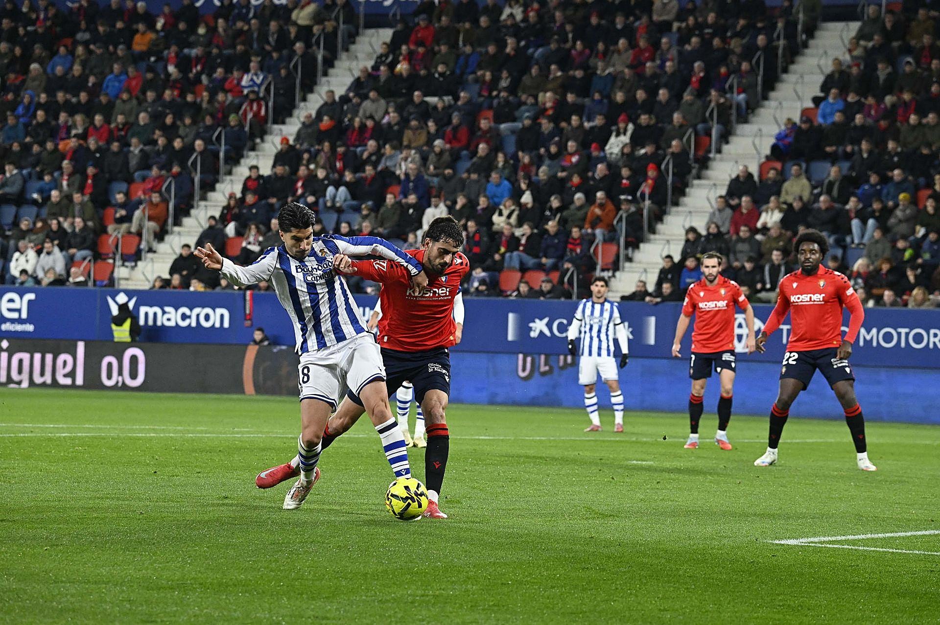 Las mejores imágenes del Osasuna - Real Sociedad