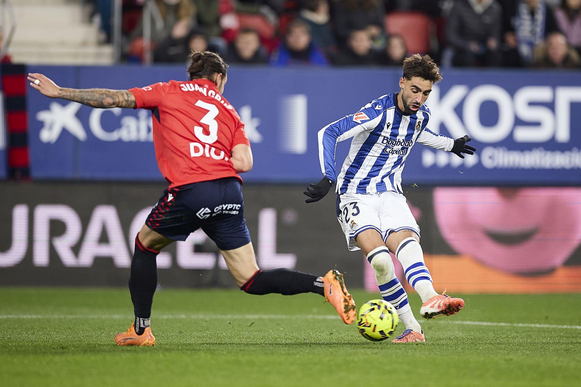 Las mejores imágenes del Osasuna - Real Sociedad