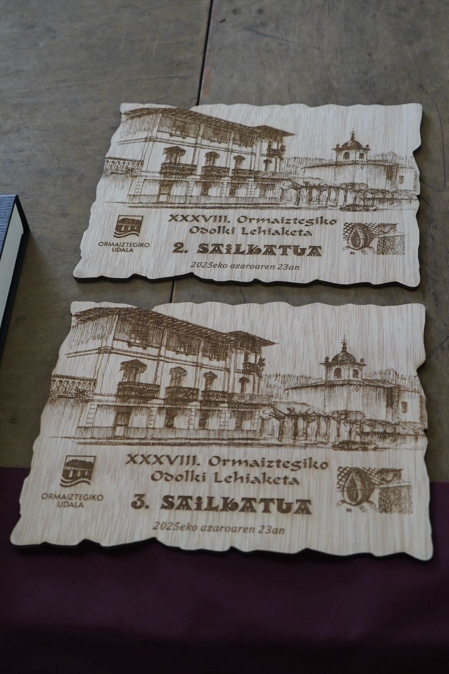 Odolkia, babarrunak eta ardoa nagusi Ormaiztegin