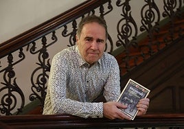 Imanol Murua, liburuaren aurkezpenaren aurretik.