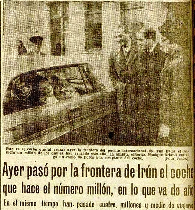 Encabezamiento del artículo publicado en DV el 29-XI-1960.