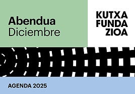 Exposiciones, conciertos y convocatorias de Kutxa Fundazioa en Diciembre