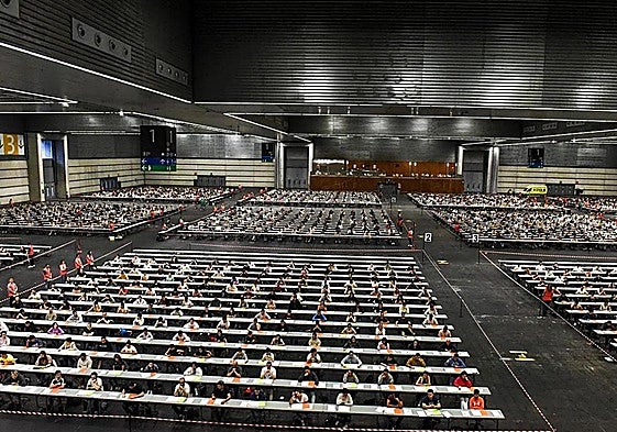 OPE de la Ertzaintza en el BEC el pasado mes de junio.