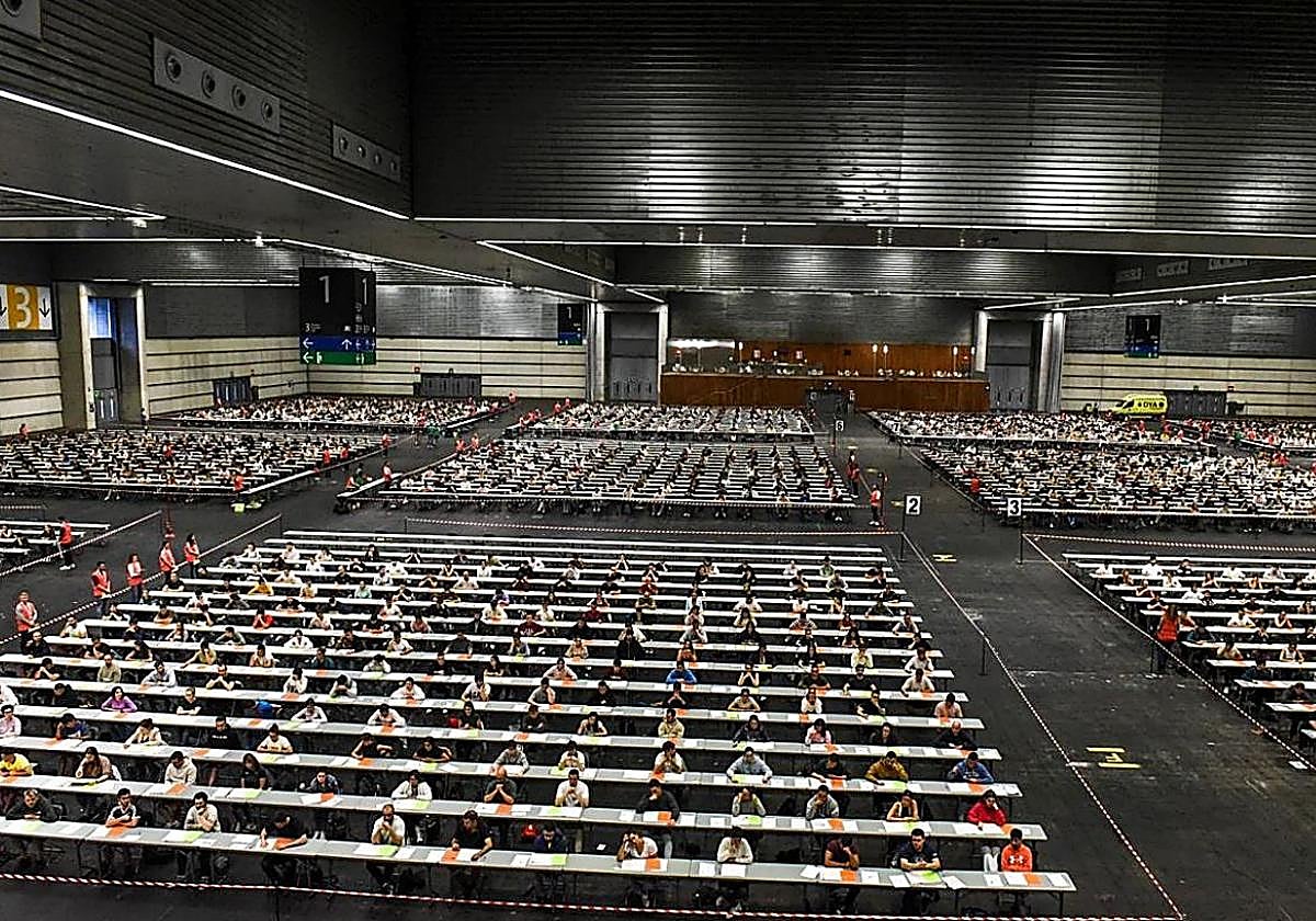 OPE de la Ertzaintza en el BEC el pasado mes de junio.