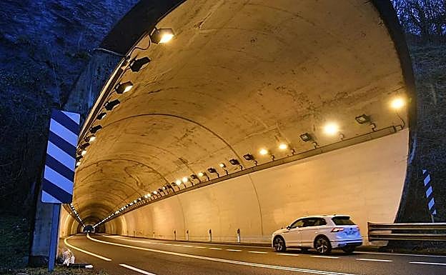 El túnel de Azkarate entre Azkoitia y Elgoibar