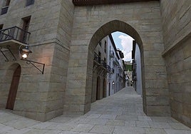 Una vista de la Calle Mayor a través de la realidad virtual.