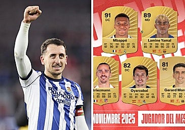 Mbappé, Lamine, Griezmann, Moreno y Oyarzabal: la Real pide el voto para su capitán