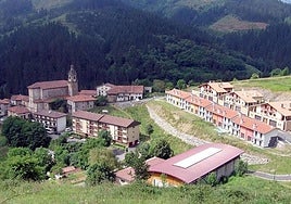 Vista del núcleo urbano del barrio de Angiozar que avanza hacia la declaración de Entidad Local Menor.