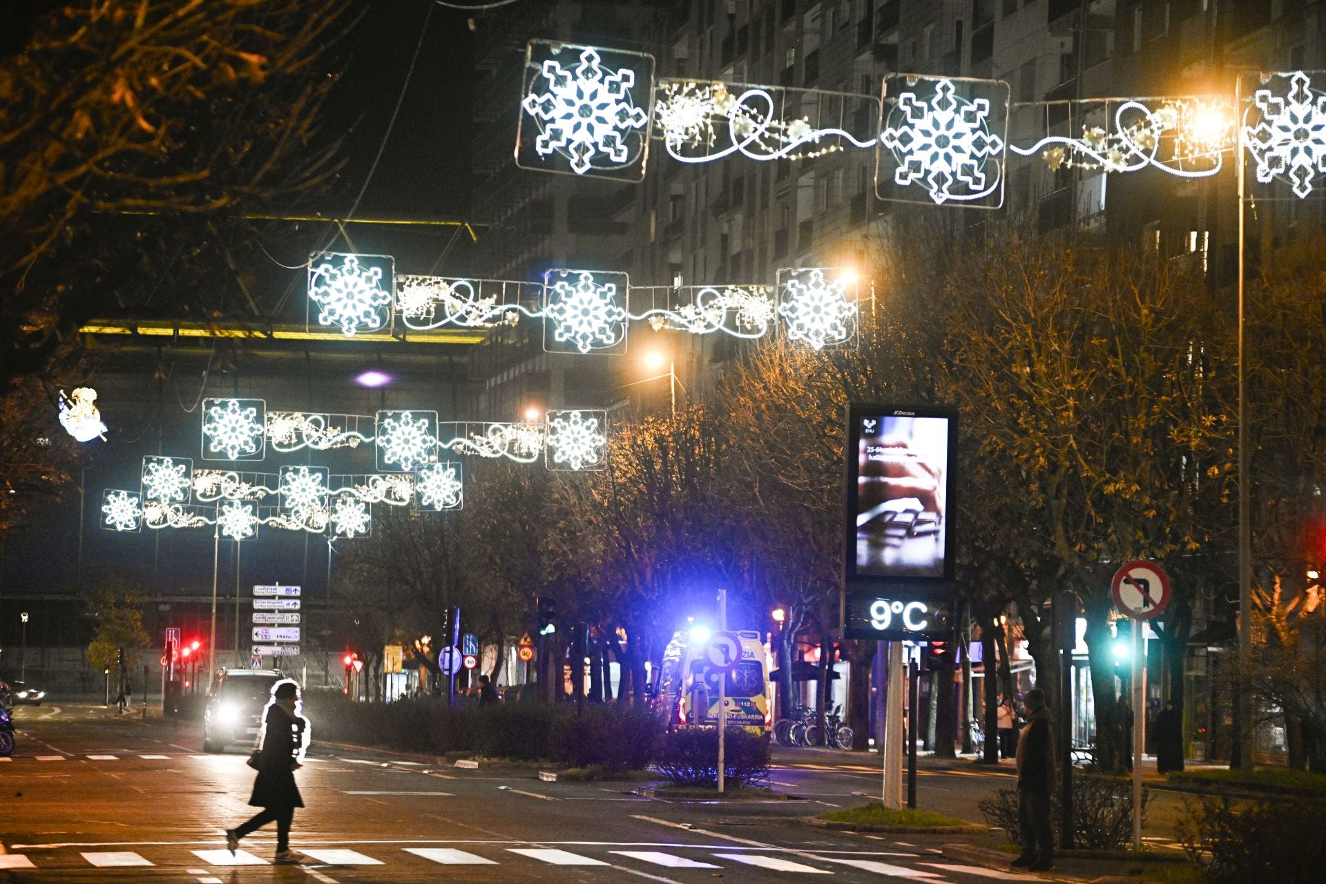 Se encienden las luces de Navidad en San Sebastián
