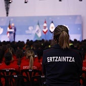 Imagen de archivo de una promoción de la Ertzaintza.