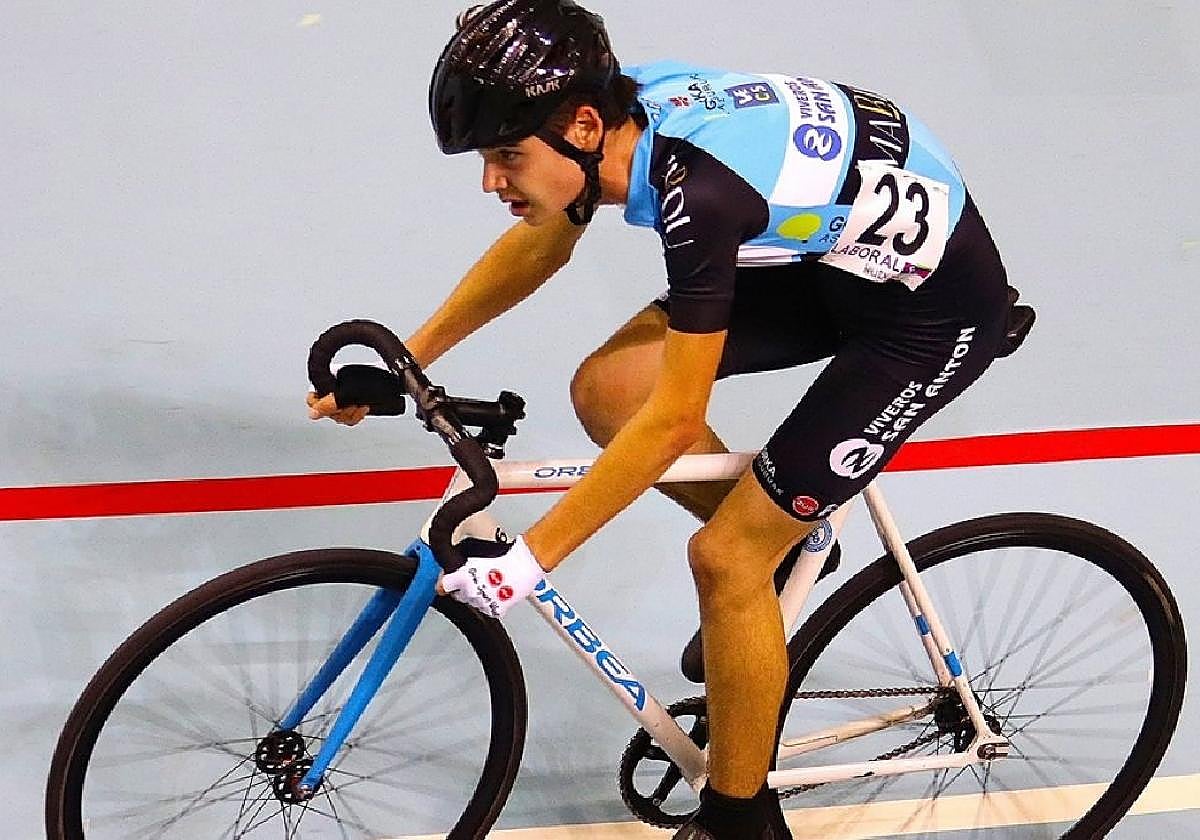 Telmo Gaztañazpi Gipuzkoa Challengeko jardunaldian.