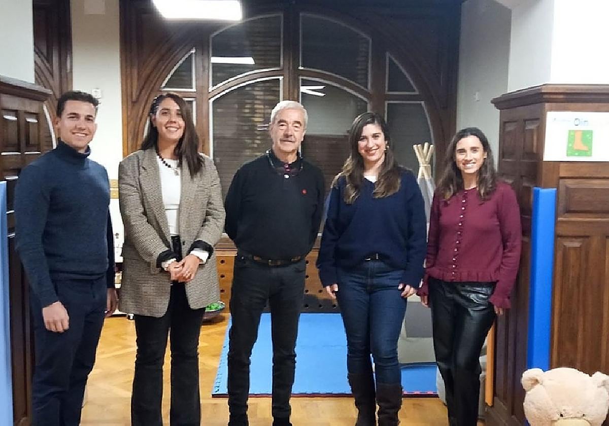 Imagen de la presentación del proyecto en 'Izpien Txokoa'. udala