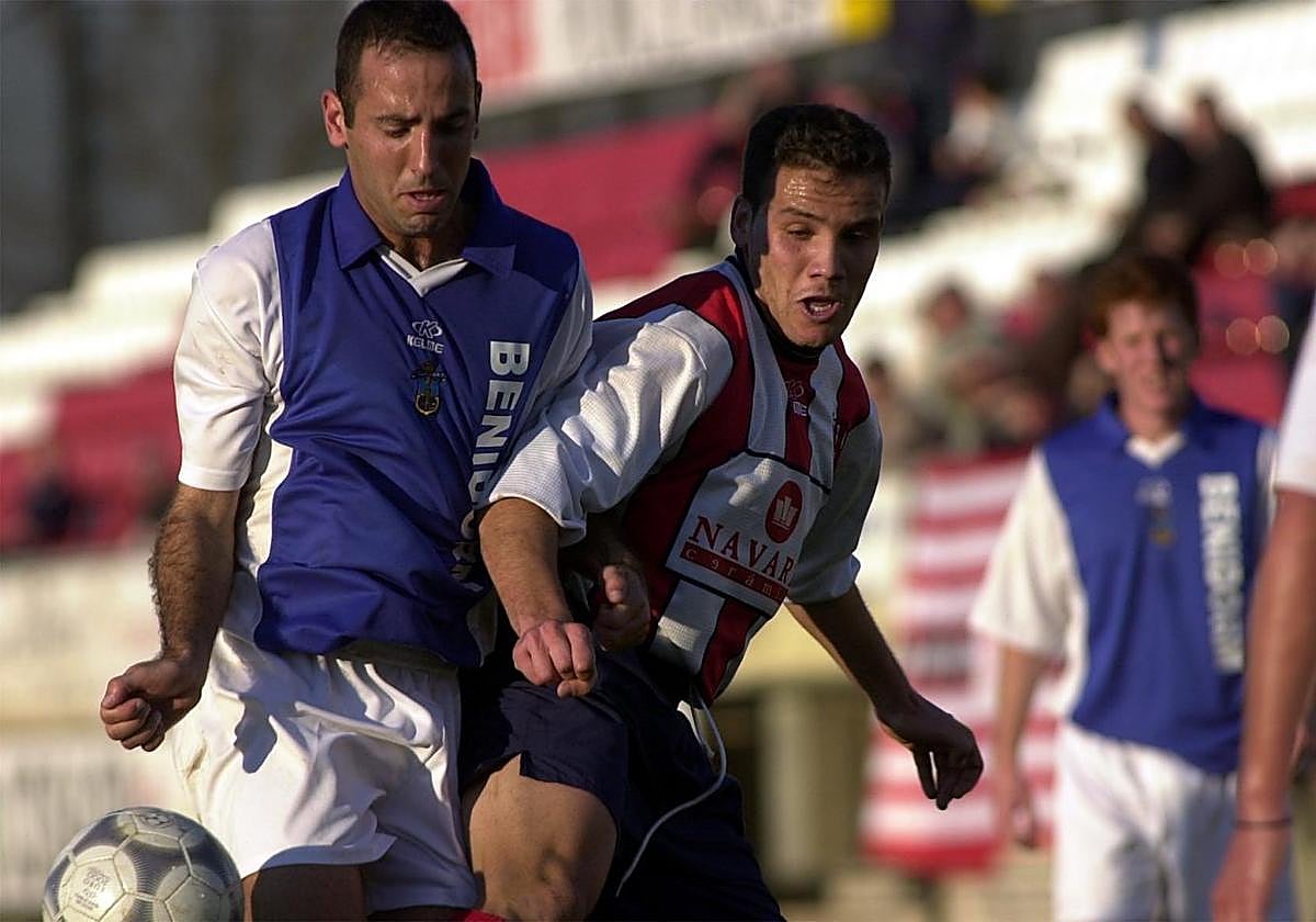 Sergio, en un partido con el Onda ante el Benidorm.