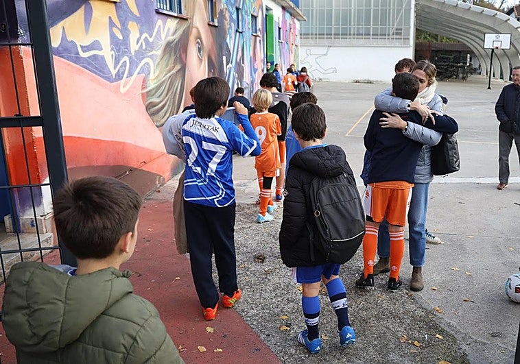 Partido de multikirola ayer en Añorga.