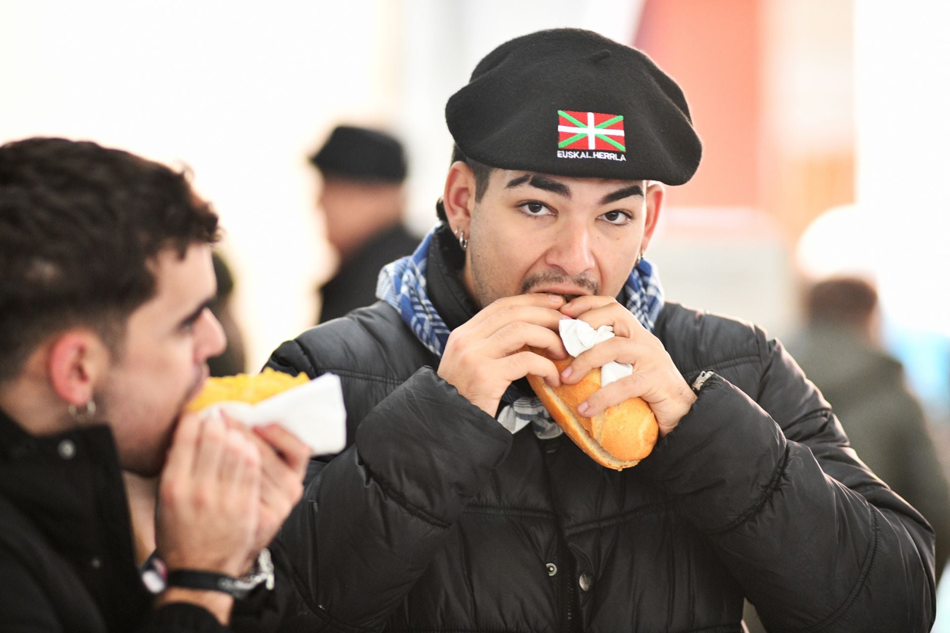 Animada feria agrícola de San Andrés en Eibar