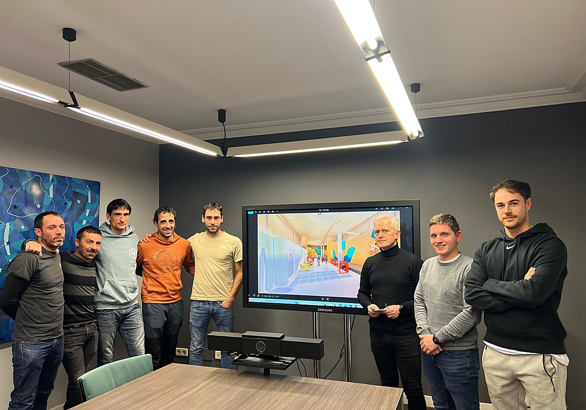 Presentación del proyecto, realizada este lunes por la tarde, en el Ayuntamiento de Urretxu.