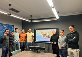 Presentación del proyecto, realizada este lunes por la tarde, en el Ayuntamiento de Urretxu.