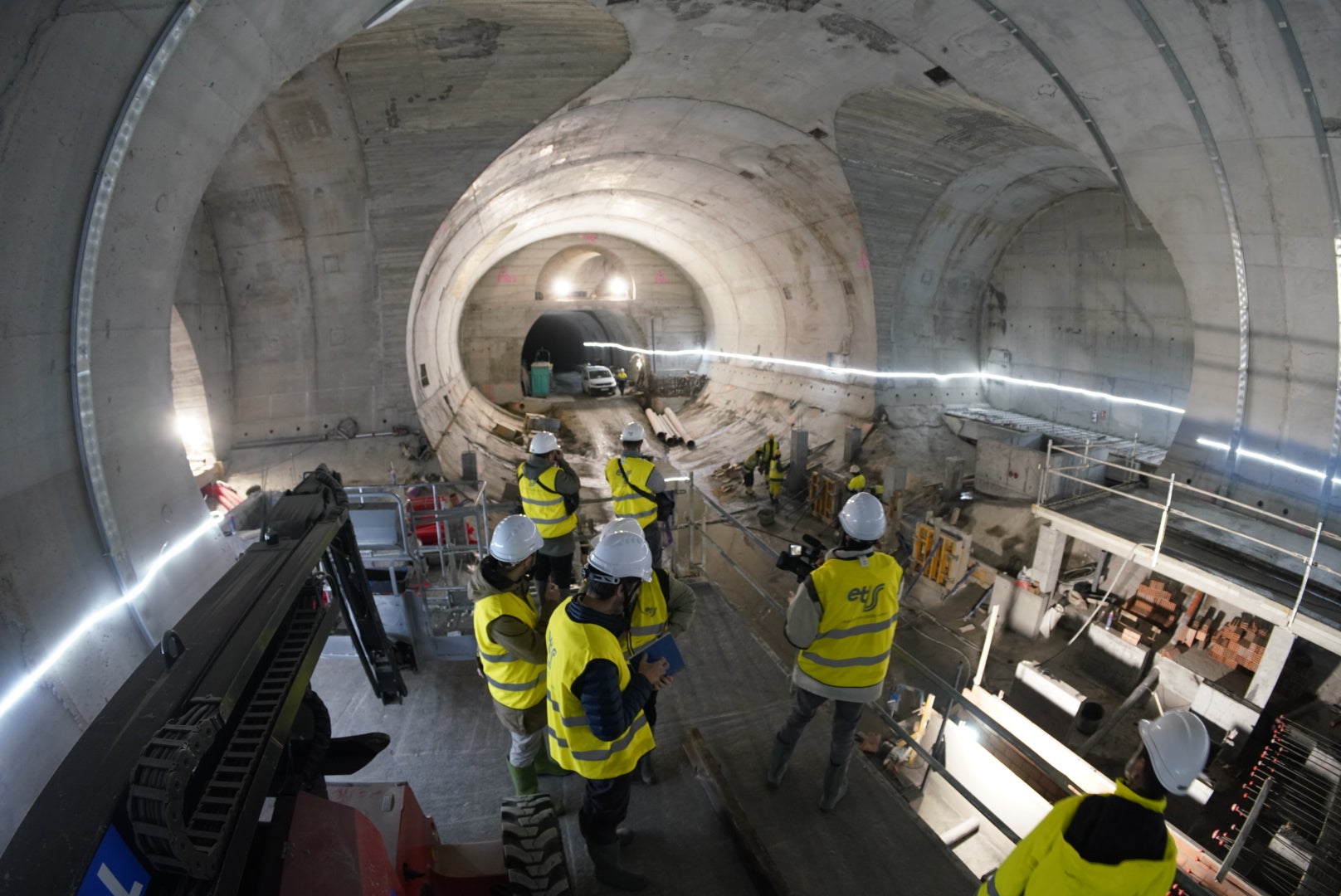 Así está ya la estación del Topo Centro - La Concha