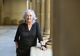 Arantxa Urretabizkaia, elkarrizketa batean.