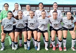 Las chicas de Liga Vasca sumaron un valioso punto ante el Derio.