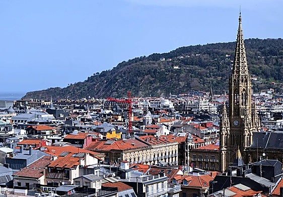 Viviendas en el centro de San Sebastián.