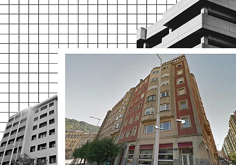 La moda de los 'edificios cebra' se instala en Gipuzkoa