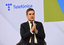 Mikel Jauregi, durante el foro celebrado este jueves en El Diario Vasco.