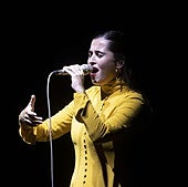 Sílvia Pérez Cruz, el pasado 23 de julio en el Kursaal.