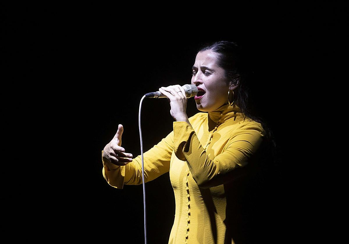 Sílvia Pérez Cruz, el pasado 23 de julio en el Kursaal.