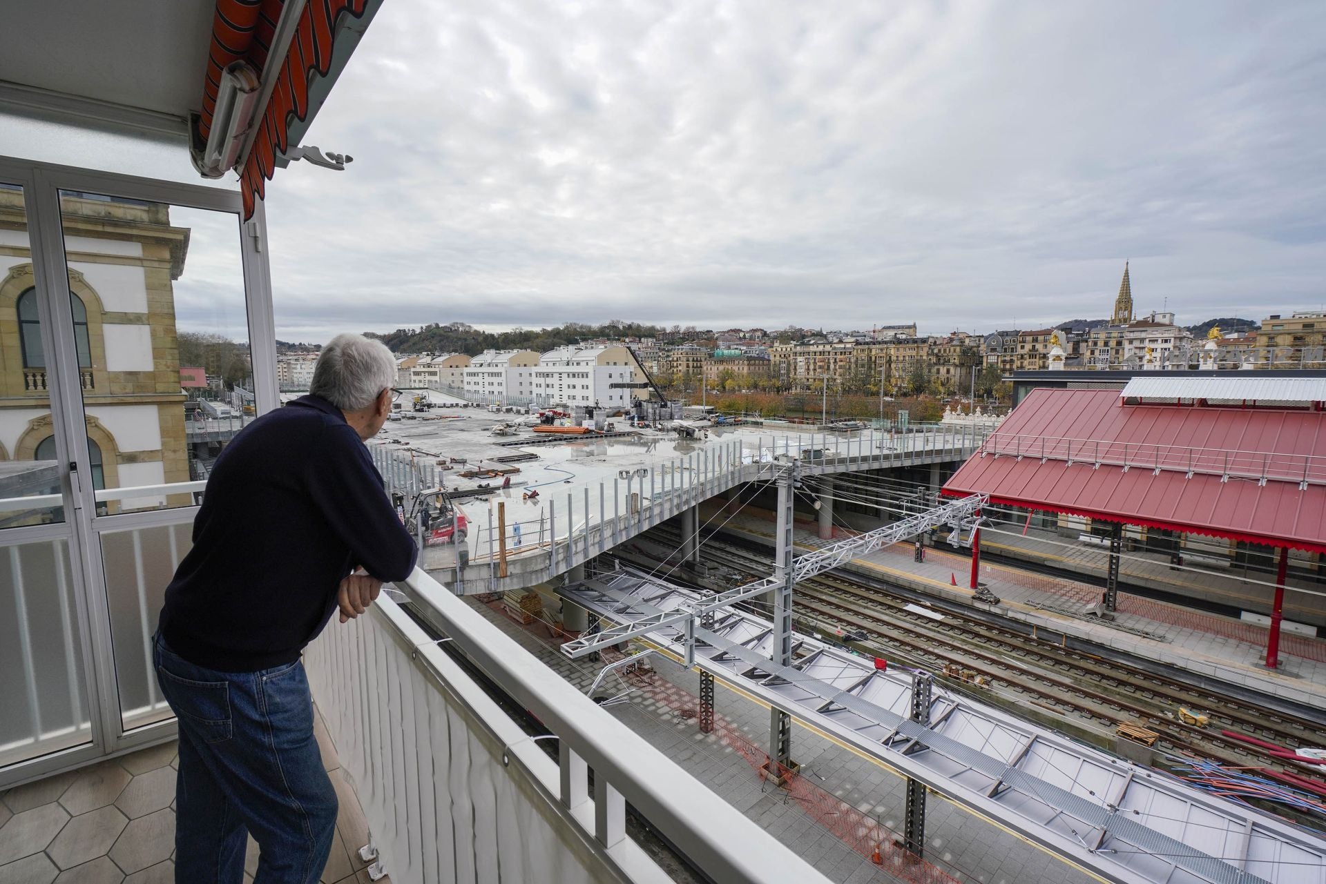 Las obras para poder recibir el TAV en Atotxa, a punto