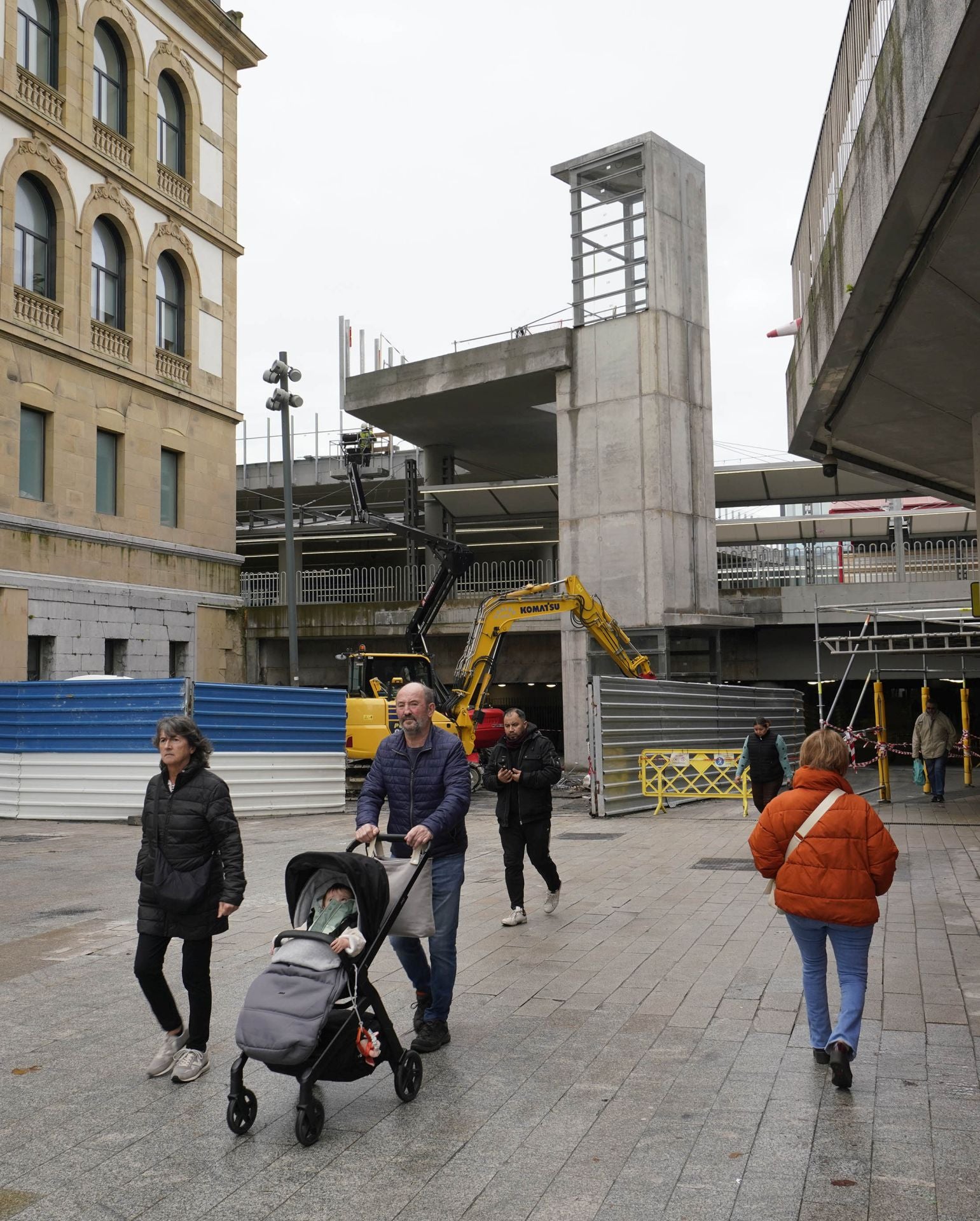 Las obras para poder recibir el TAV en Atotxa, a punto