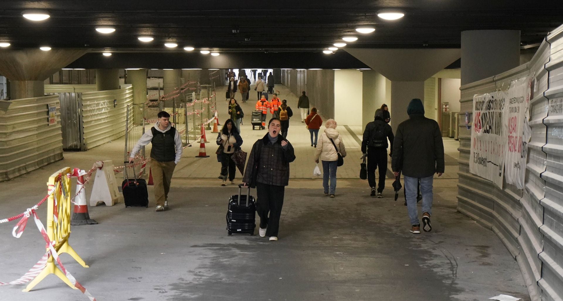 Las obras para poder recibir el TAV en Atotxa, a punto