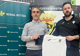 Rural Kutxako Eneko Iturrioz eta Zarautz K.E.-ko Julen Aizpitarte.