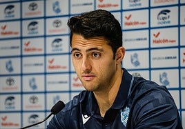 Arturo Ruiz, este viernes en Zubieta.