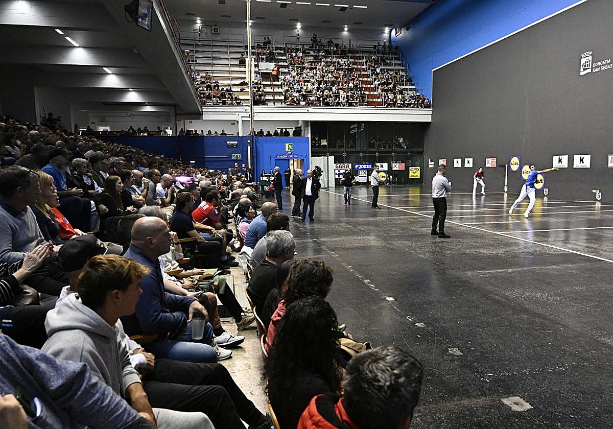 El Atano III va a ser uno de los frontones base de la presente edición del Campeonato de Parejas.