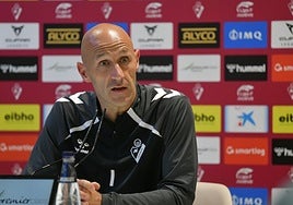 Iñaki Goikoetxea subrayó la importancia del partido de este domingo ante un rival directo contra el que puntuar será clave.