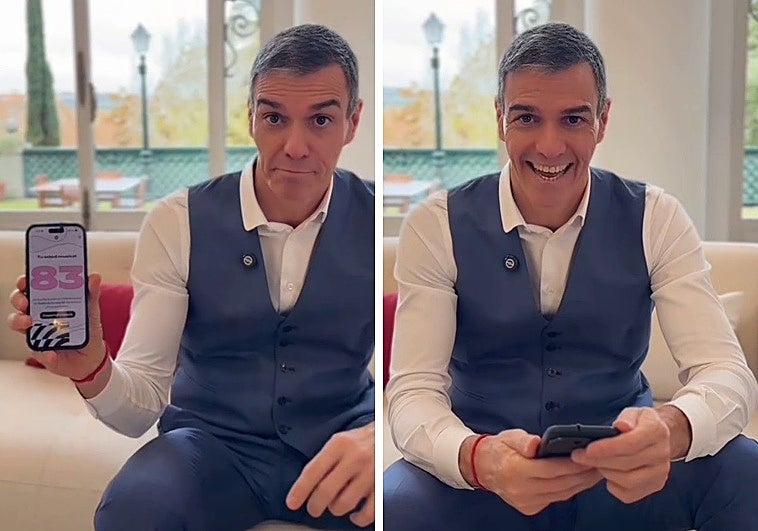 Pedro Sánchez comparte su Spotify Wrapped: cantante favorito, canciones más escuchadas y edad musical