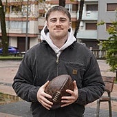 El beasaindarra Xabi Martin disfruta de sus últimas semanas cerca de los suyos antes de embarcarse en su viaje a Nueva Zelanda.